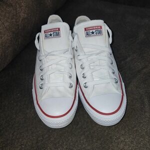 Converse All Star White Men's 6.5 Women's 8.5 Low Top Sneakers - New Never Worn
